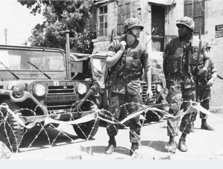1984: Withdrawing from Lebanon